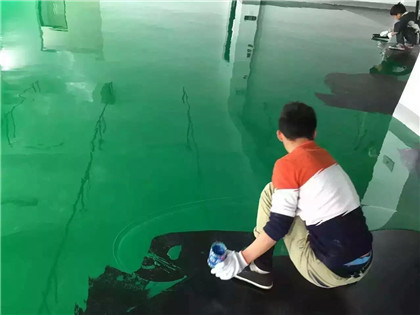 鼎城下面给你一份环氧地坪漆施工的完整流程